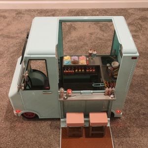 American girl ice cream truck
